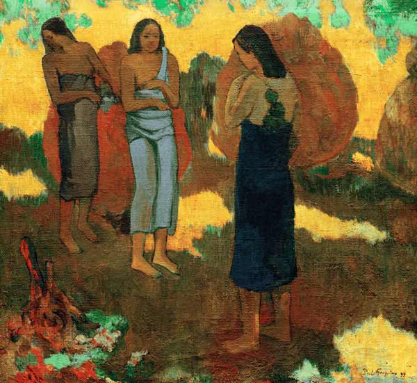 Mädchen aus Tahiti. from Paul Gauguin