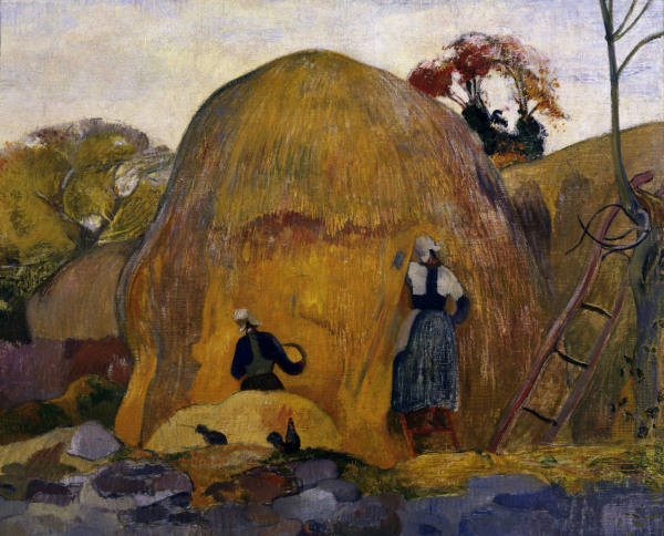 P.Gauguin, Les meules jaunes from Paul Gauguin
