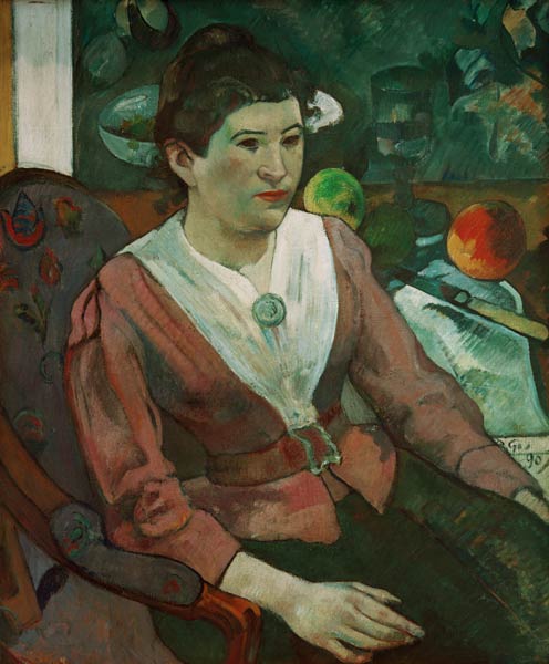 Bildnis Marie Derrien Lagadu from Paul Gauguin