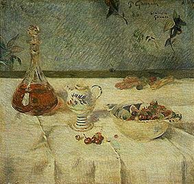 Das weiße Tischtuch. from Paul Gauguin