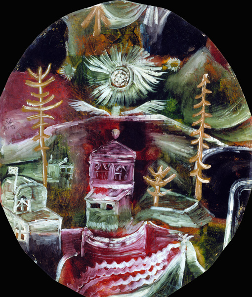 Das Haus zur Distelblüte from Paul Klee