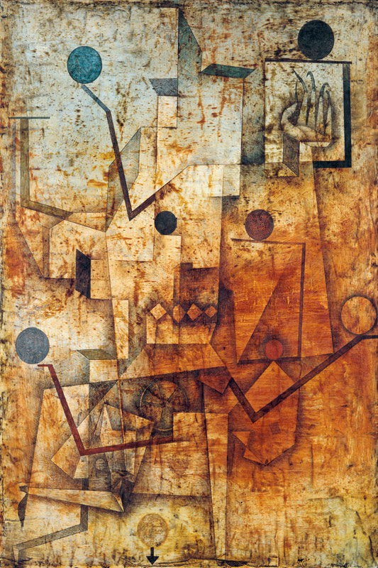 Der Teufel jongliert. from Paul Klee