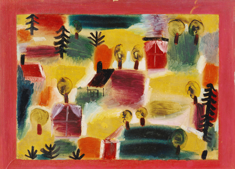 Dorflandschaft. from Paul Klee