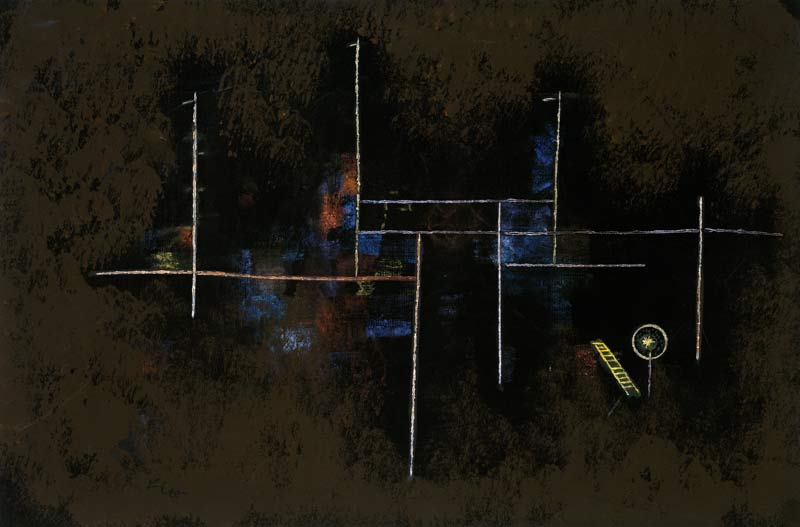 Gerüst eines Neubaues. Nr1 from Paul Klee