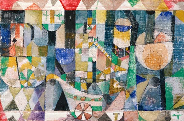 Hafenbild (Raddampfer) from Paul Klee