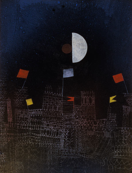 Beflaggte Stadt from Paul Klee