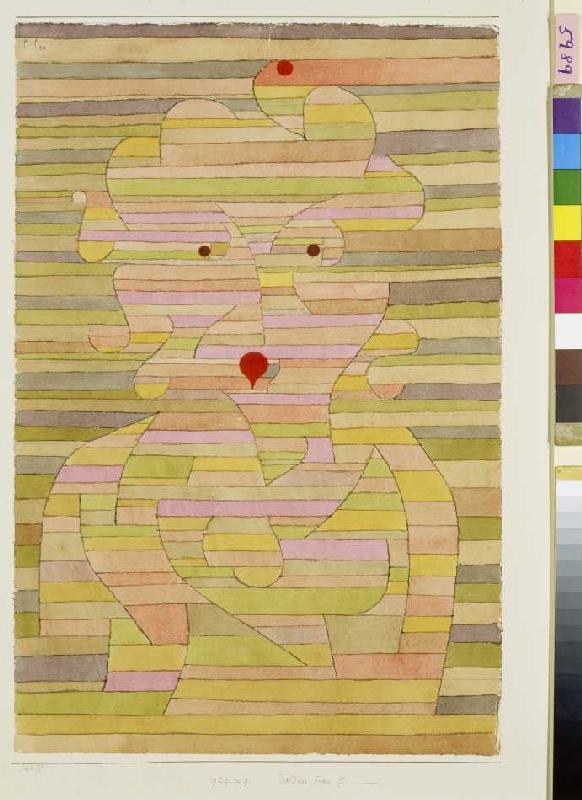 Bildnis Frau Gl from Paul Klee