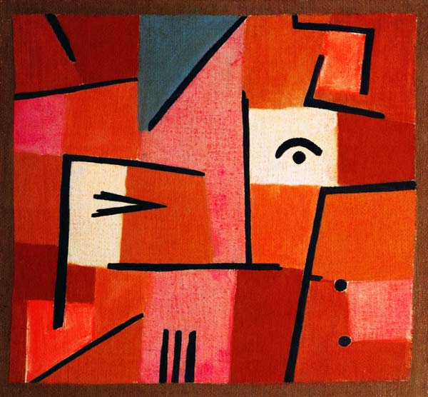 Blick aus Rot, 1937. from Paul Klee