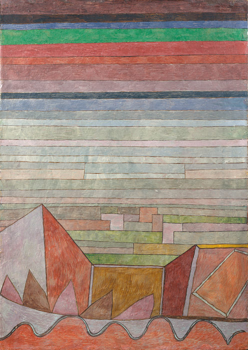 Blick in das Fruchtland from Paul Klee