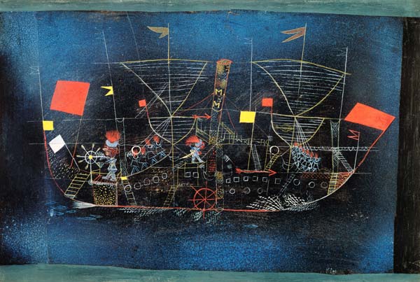 Das Abenteurerschiff from Paul Klee