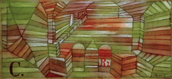 Halle C Eingang R 2, from Paul Klee