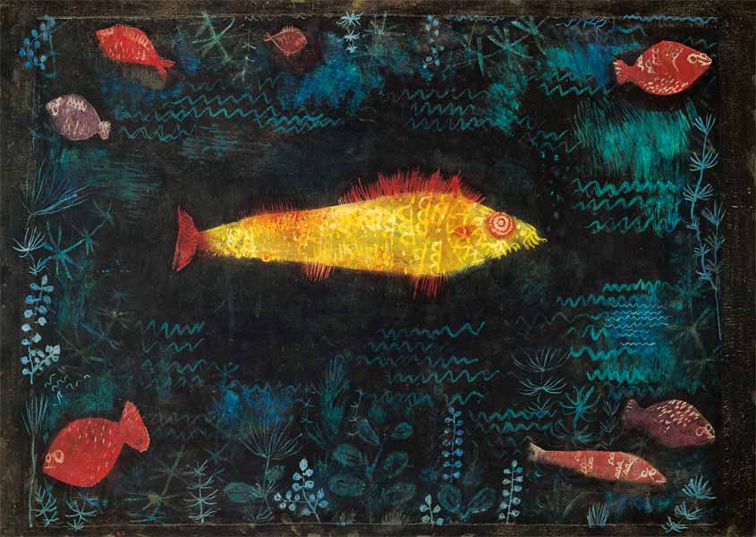 Der goldene Fisch. from Paul Klee
