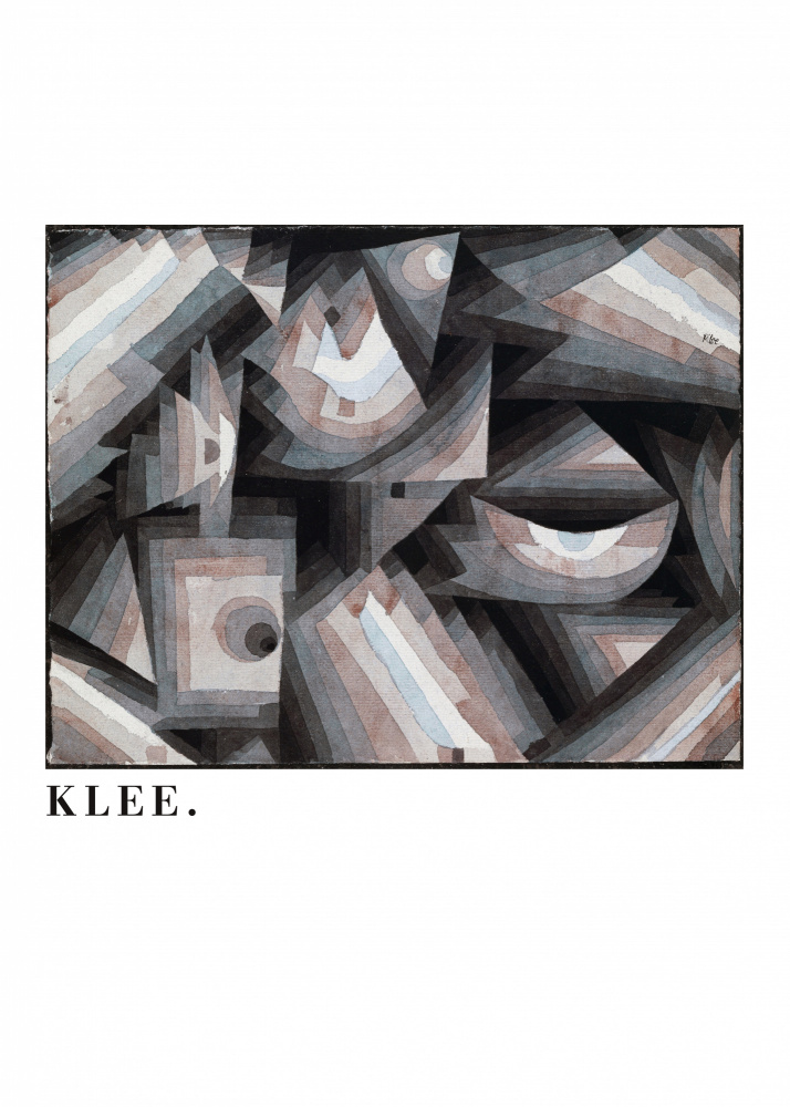 Kristallabstufung 1921 from Paul Klee