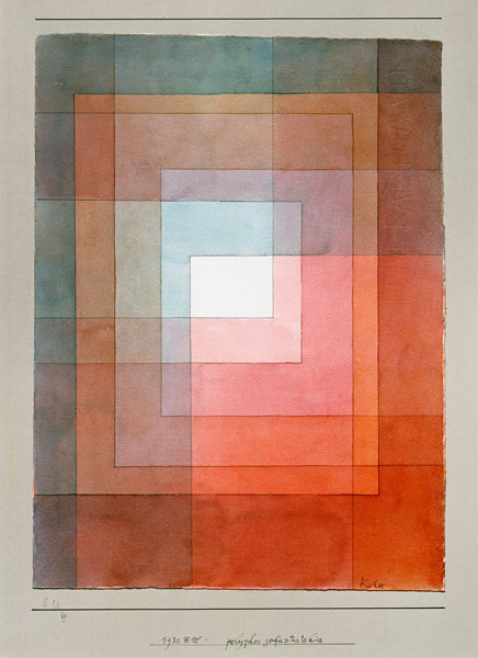 polyphon gefasstes Weiss, 1930, 140. from Paul Klee