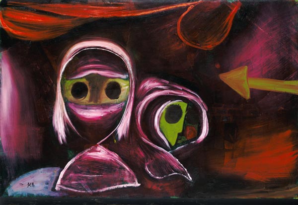Schicksal zweier Schwestern from Paul Klee