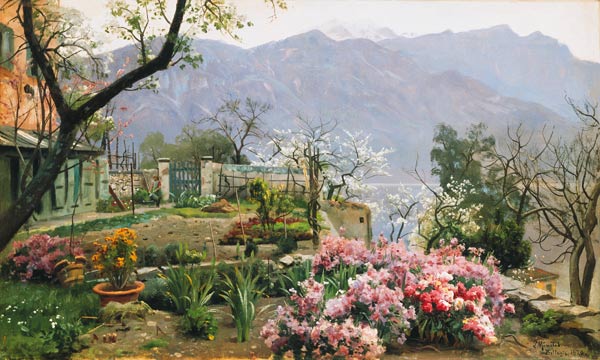 Blumengarten bei Bellagio. from Peder Moensted