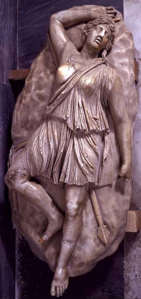 Fallen Female Warrior from Pergamum School