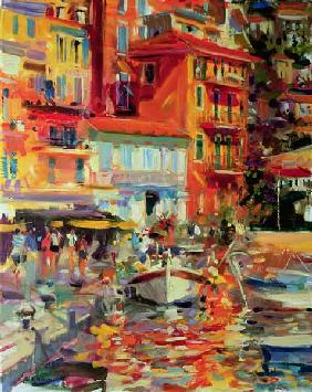 Reflections, Villefranche, 2002 (oil on canvas)  2002