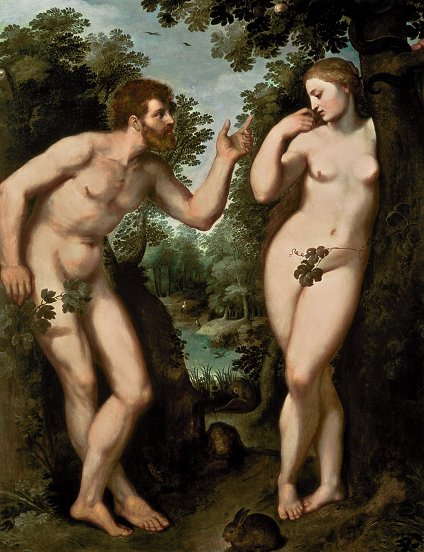 P. P. Rubens / Adam and Eve from Peter Paul Rubens