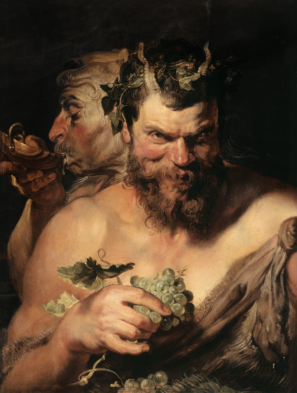 Zwei Satyrn from Peter Paul Rubens