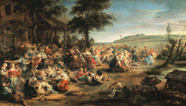Die Kirmes (oder: Bauernhochzeit) from Peter Paul Rubens