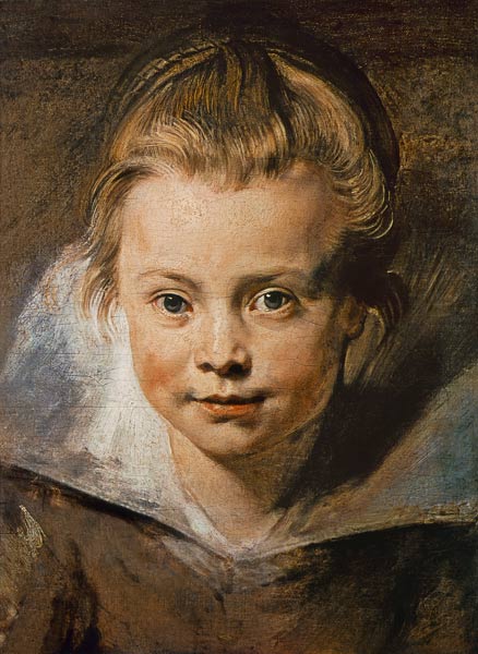 Kopf eines Kindes (Clara-Serena Rubens) Um 1616. from Peter Paul Rubens