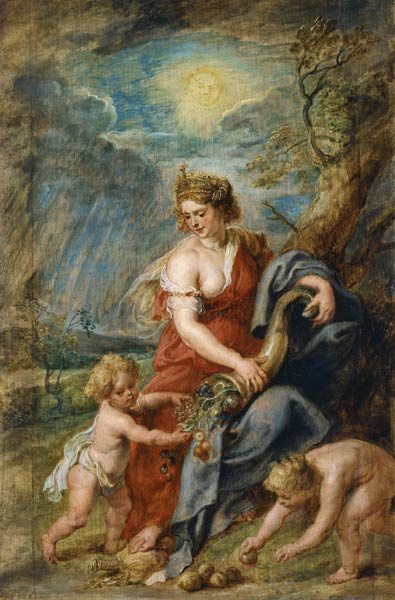 Abundance (Abundantia) from Peter Paul Rubens