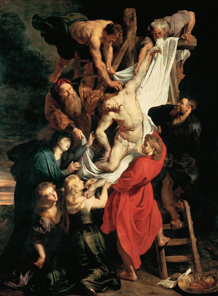 Kreuzabnahme-Triptychon, Mitteltafel -- Kreuzabnahme from Peter Paul Rubens