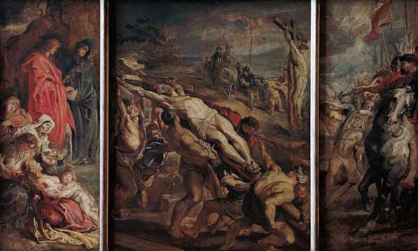 The Raising of the Cross from Peter Paul Rubens