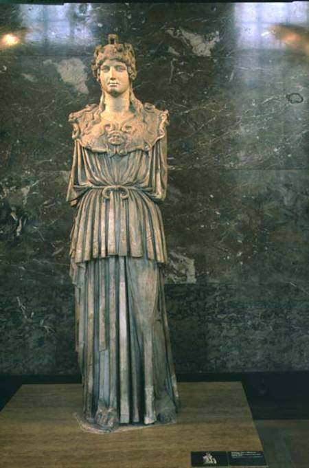 Statue of Athena, known as 'Minerva with Collar', reduced from Phidias