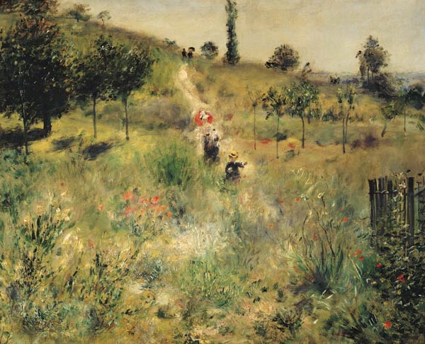 Ansteigender Weg im hohen Gras from Pierre-Auguste Renoir