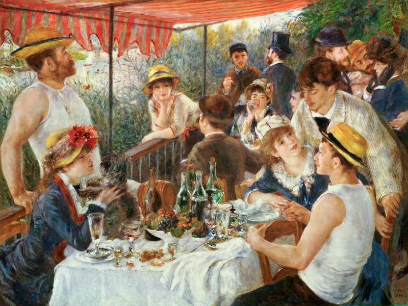 Frühstück der Ruderer from Pierre-Auguste Renoir