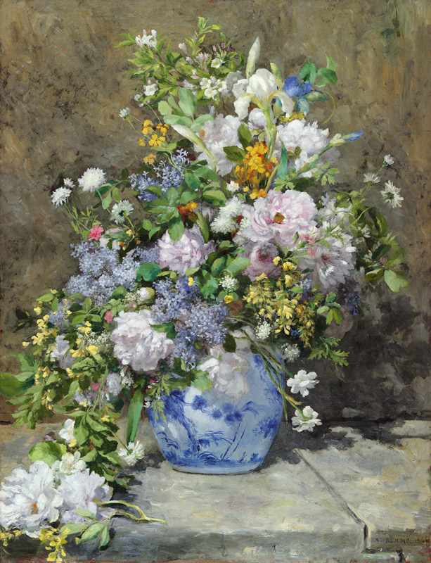 Große Vase mit Blumen from Pierre-Auguste Renoir