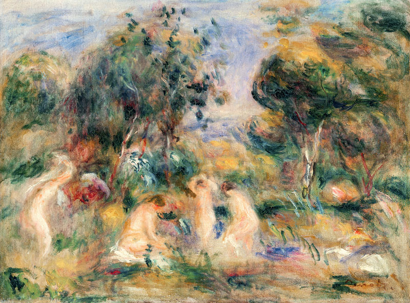 Die Badenden from Pierre-Auguste Renoir