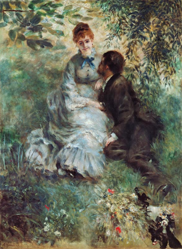 Das Liebespaar from Pierre-Auguste Renoir