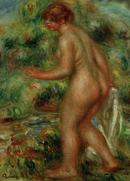 A.Renoir, Badende from Pierre-Auguste Renoir