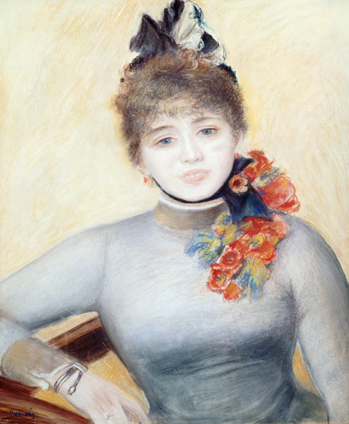 Bildnis der Caroline Remy (Severine) from Pierre-Auguste Renoir