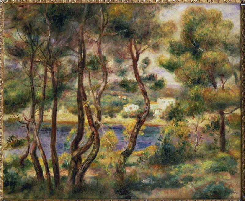 Cap Saint-Jean from Pierre-Auguste Renoir