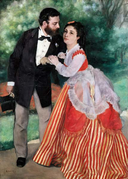 Das Ehepaar Sisley from Pierre-Auguste Renoir