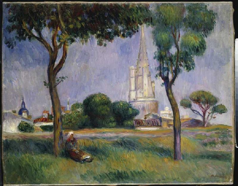 Der Pulverturm von La Rochelle. from Pierre-Auguste Renoir