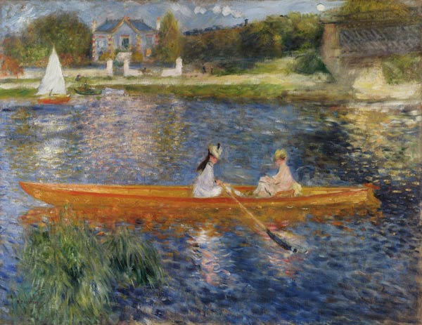 Die Seine bei Asnières (La Yole) from Pierre-Auguste Renoir