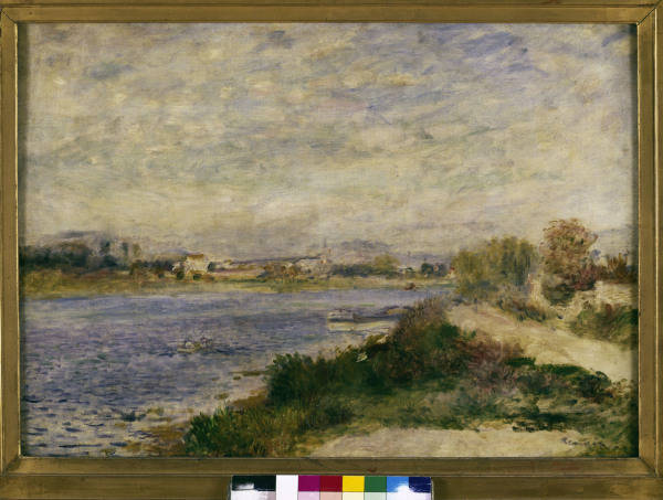 A.Renoir, Die Seine bei Argenteuil from Pierre-Auguste Renoir
