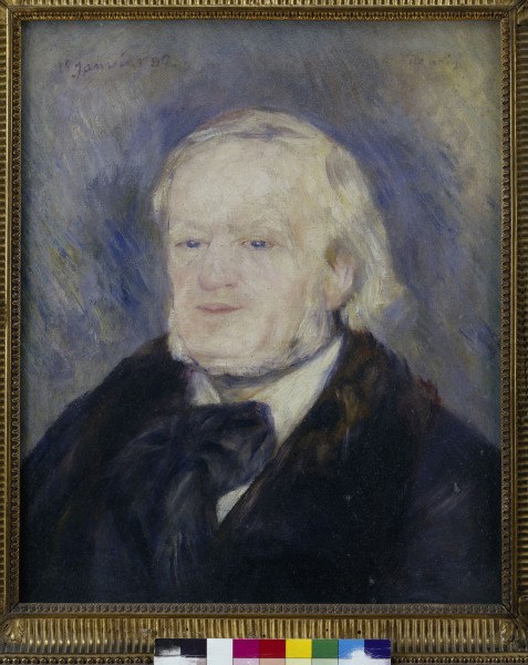 Richard Wagner / Portrait by Renoir from Pierre-Auguste Renoir