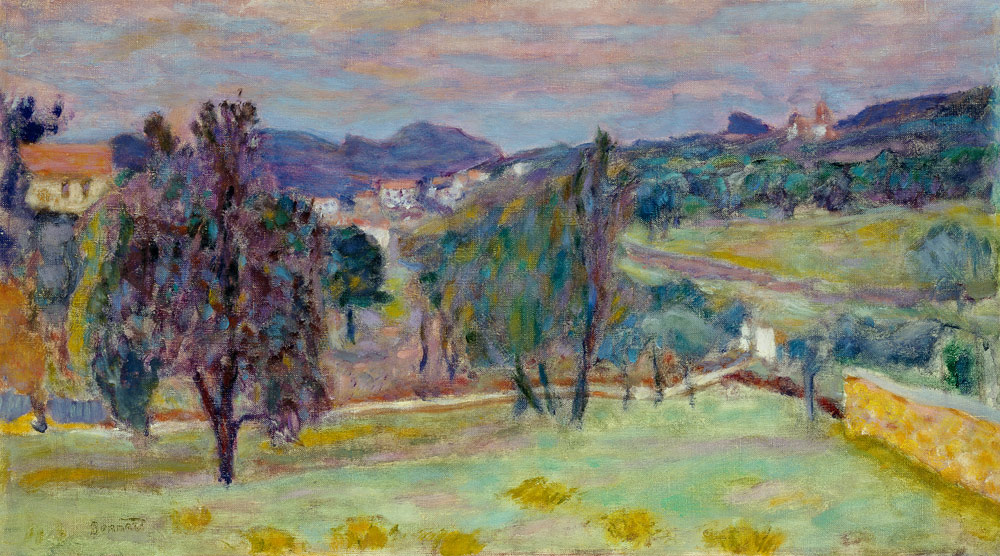Paysage Violet, Le Soir from Pierre Bonnard