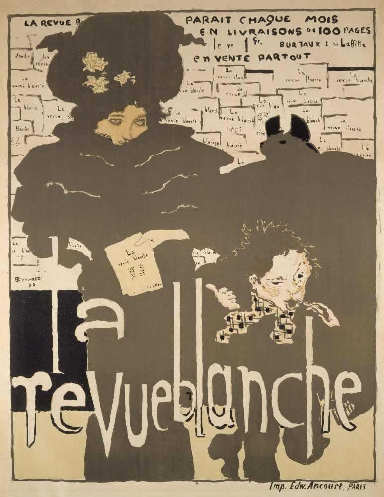 Poster for La Revue Blanche from Pierre Bonnard