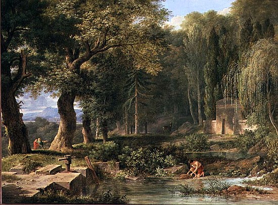 Classical landscape from Pierre Henri de Valenciennes