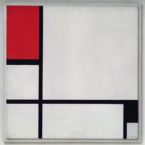Composition No.1 from Piet Mondrian