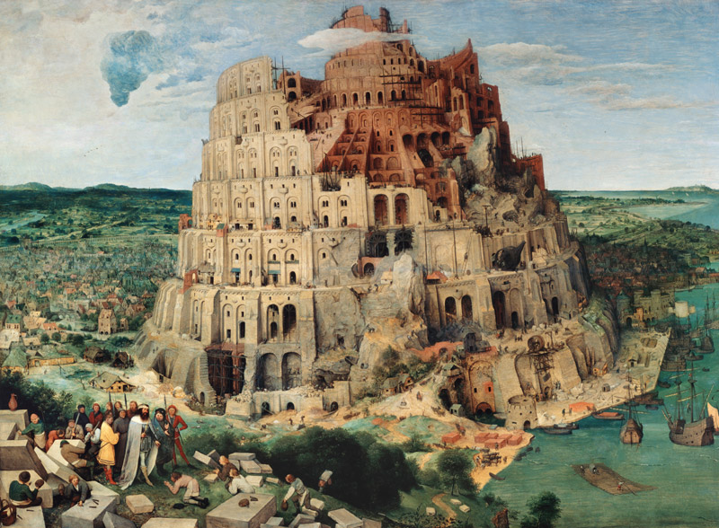 Der Turmbau zu Babel from Pieter Brueghel d. Ä.