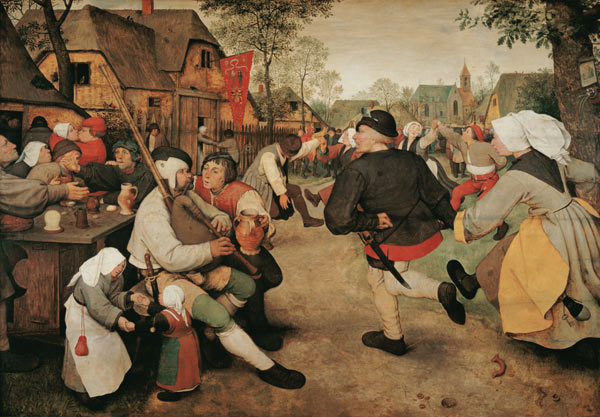 Bauerntanz. from Pieter Brueghel d. Ä.