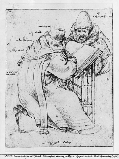 Two Rabbis from Pieter Brueghel d. Ä.
